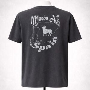 Moron AB Air Base Spain Bull Toros Graphic Shirt Large